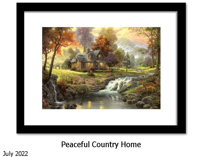 Country Home Art  Print